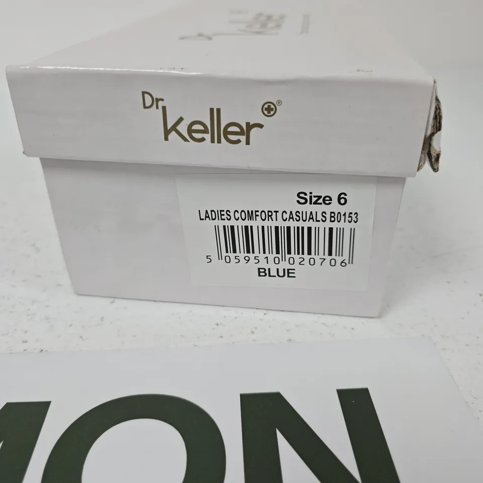 UK SIZE 6 DR KELLER LADIES COMFORT CASUALS – BLUE