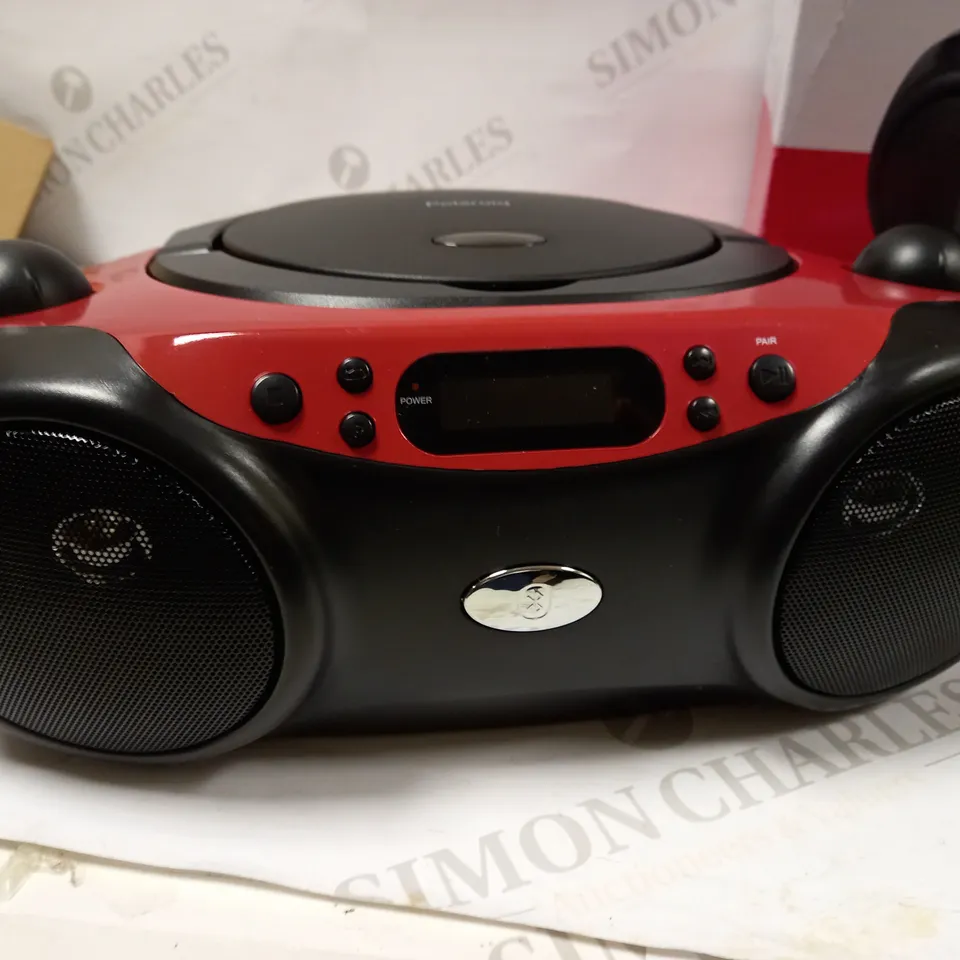 POLAROID BLUETOOTH CD BOOMBOX