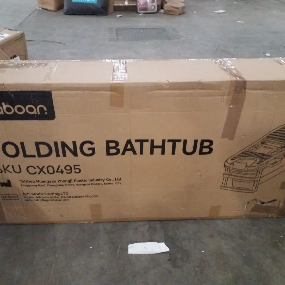 BOXED BABOAN FOLDING BATHTUB - PINK