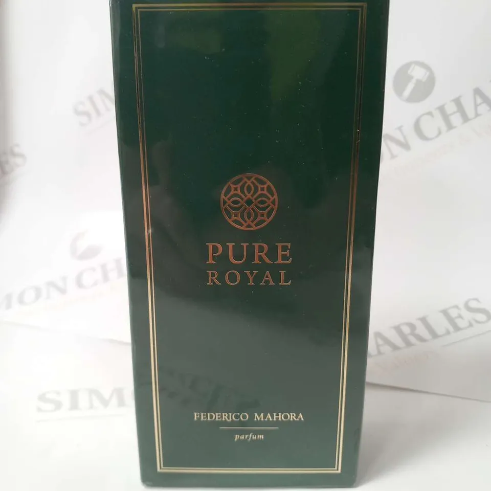 BOXED AND SEALED PURE ROYAL FEDERICO MAHORA PARFUM 50ML