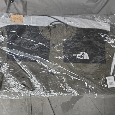 THE NORTH FACE REIGN ON JACKET IN MOSS/BLACK SIZE LARGE