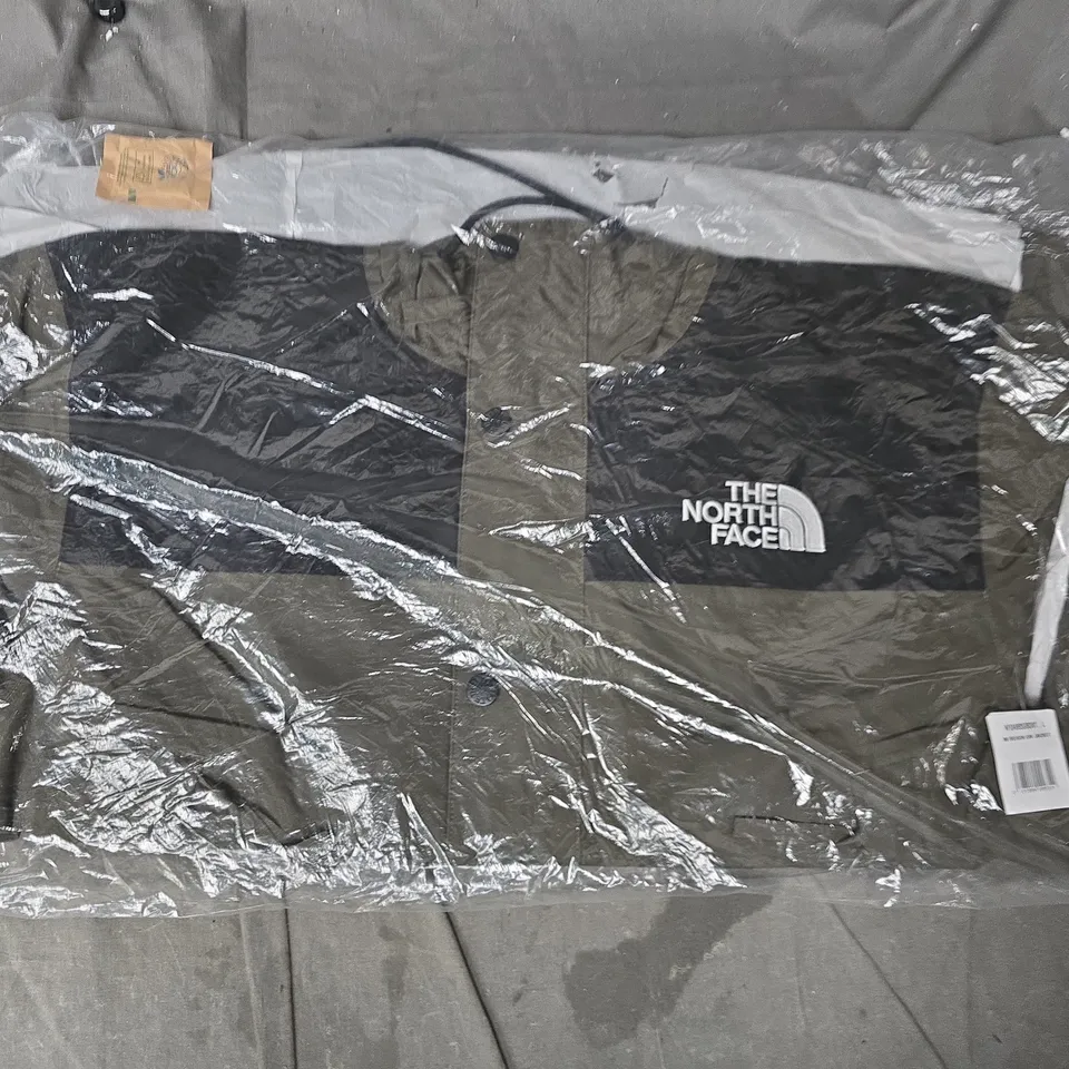 THE NORTH FACE REIGN ON JACKET IN MOSS/BLACK SIZE LARGE