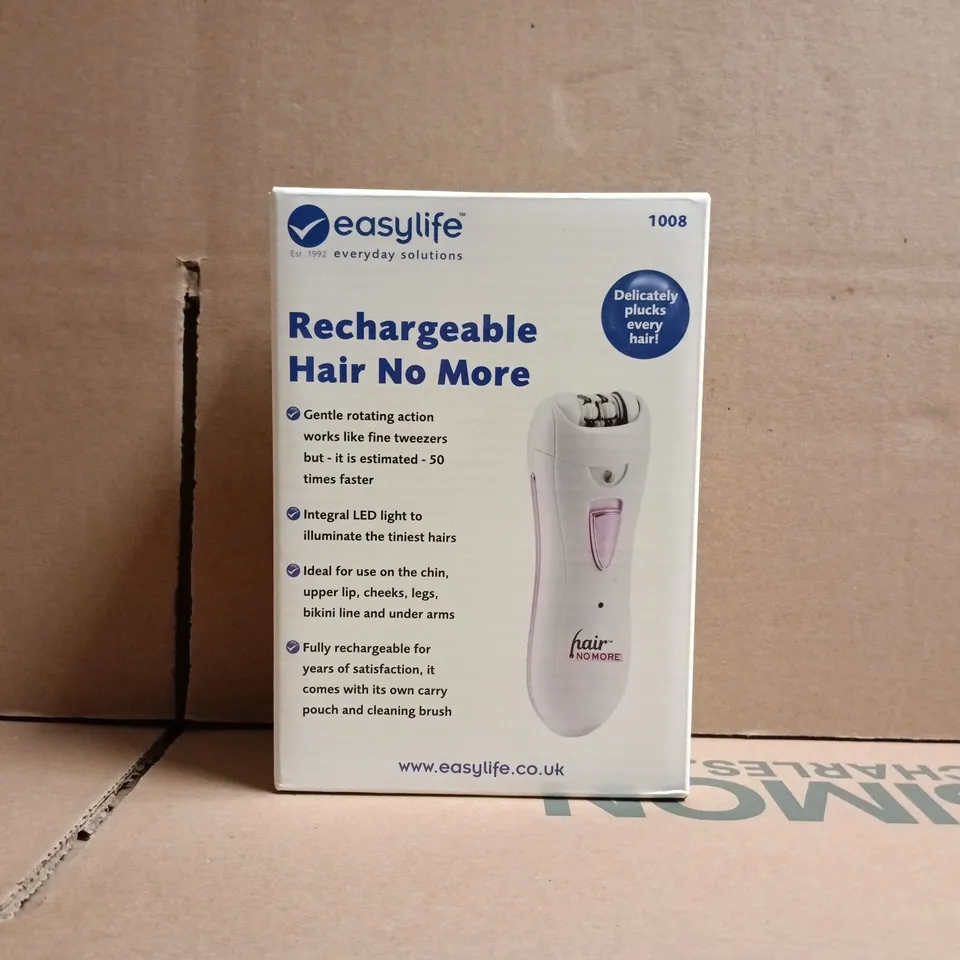 BOXED EASYLIFE RECHARGEABLE HAIR NO MORE