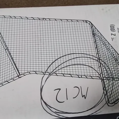 BOXED SPORTSPOWER 4FTX6FT STEEL FOOTBALL GOAL