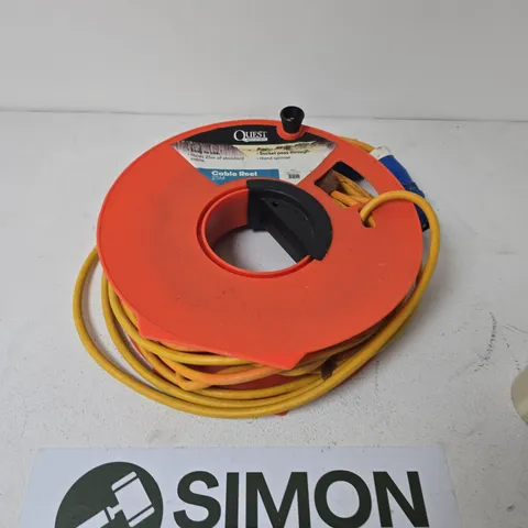 QUEST CABLE REEL 25M – ORANGE EXTENSION CABLE REEL