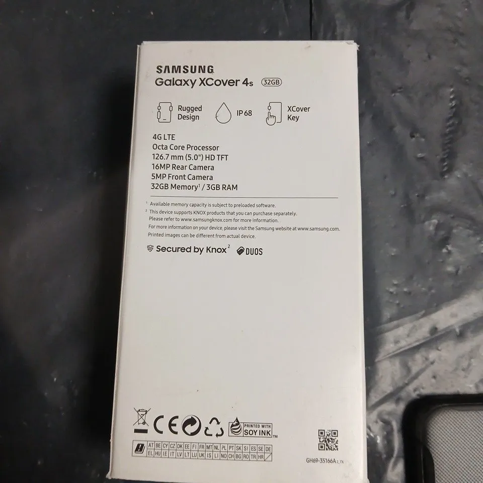 SAMSUNG GALAXY XCOVER 4S SMARTPHONE – 32GB, BLACK