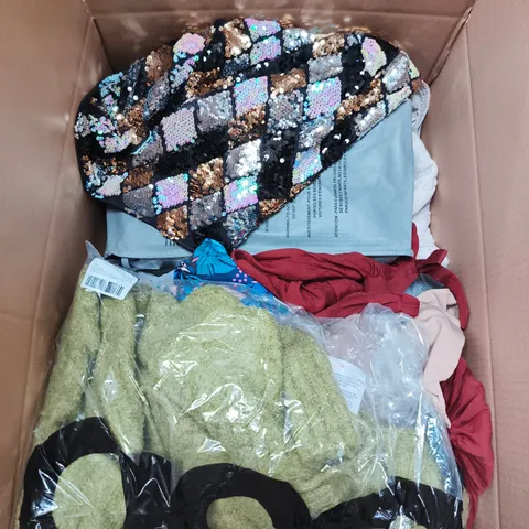 APPROXIMATELY 20 ASSORTED CLOTHING AND FASHION PRODUCTS IN VARIOUS STYLES AND SIZES - COLLECTION ONLY