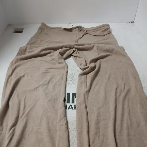 BLAKELY BEIGE LOUNGEWEAR TROUSERS – XL