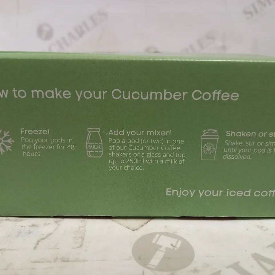 CUCUMBER COFFEE CO. ICED COFFEE PODS (4 X 40PCS)