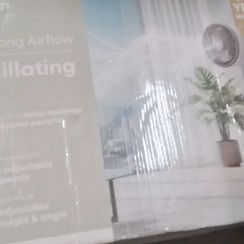BOXED KEPLIN 10" OSCILLATING FAN WHITE