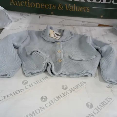 SLOW B KNITTED BUTTON JACKET