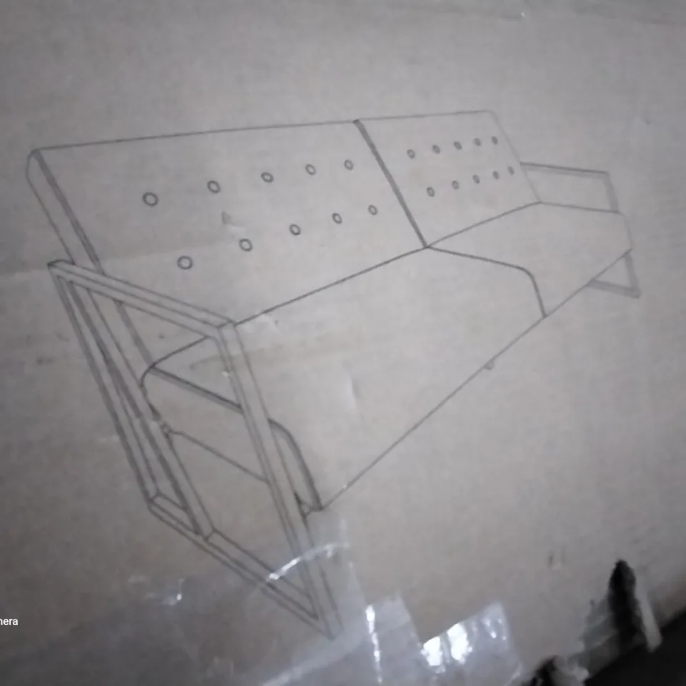BOXED LEXINGTON 3 SEATER CLIC CLAC UPHOLSTERED SOFA BED 