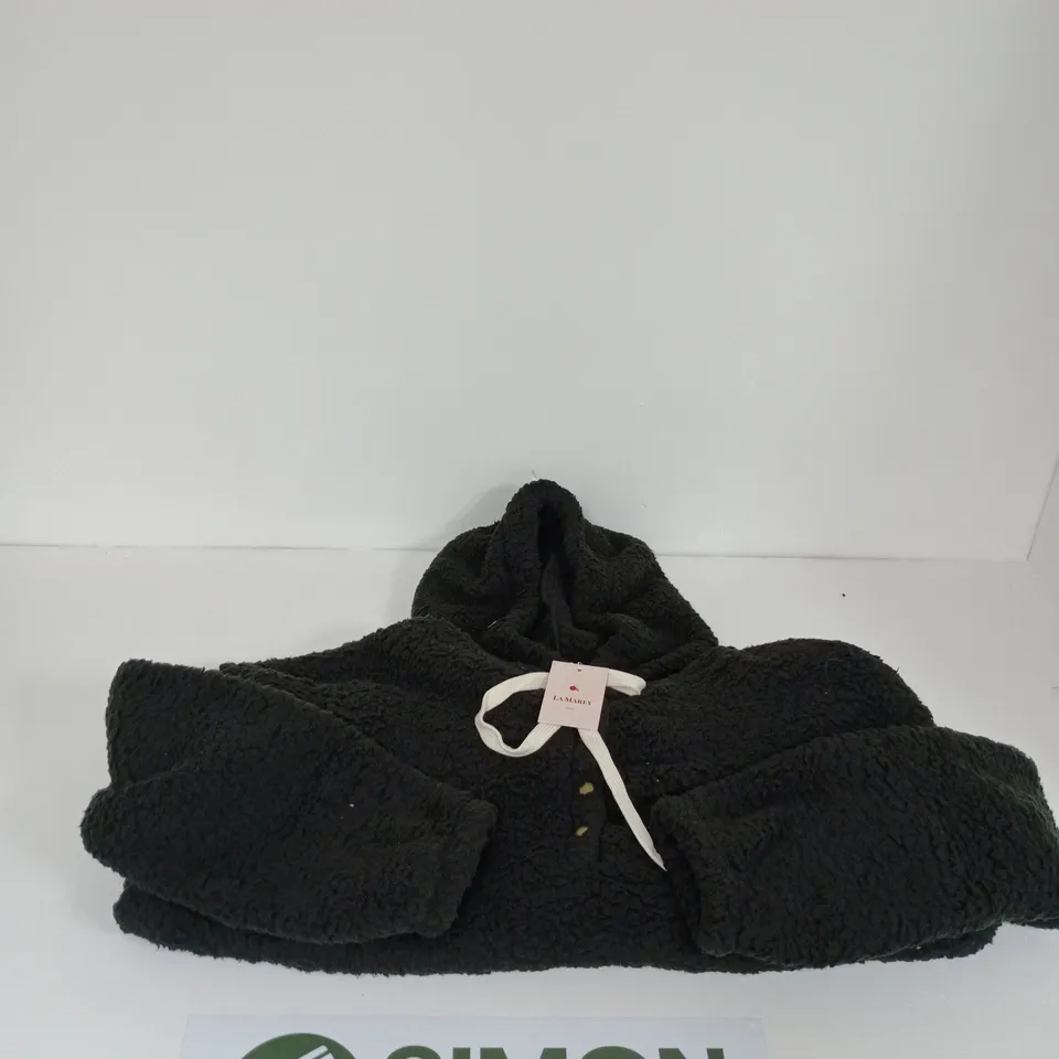 A BOX OF APROXIMATELY 10 LA MAREY PLUSH HOODIE
