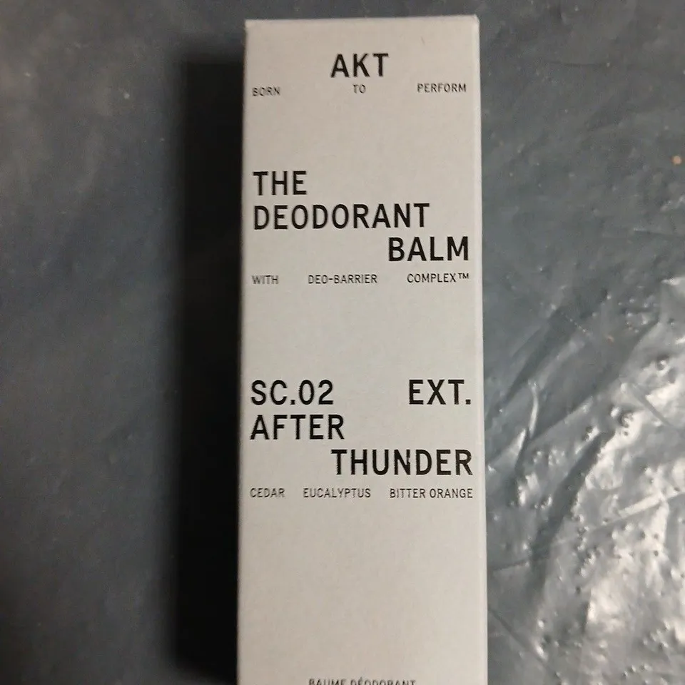 AKT DEODORANT BALM – AFTER THUNDER SC.02, 50 ML