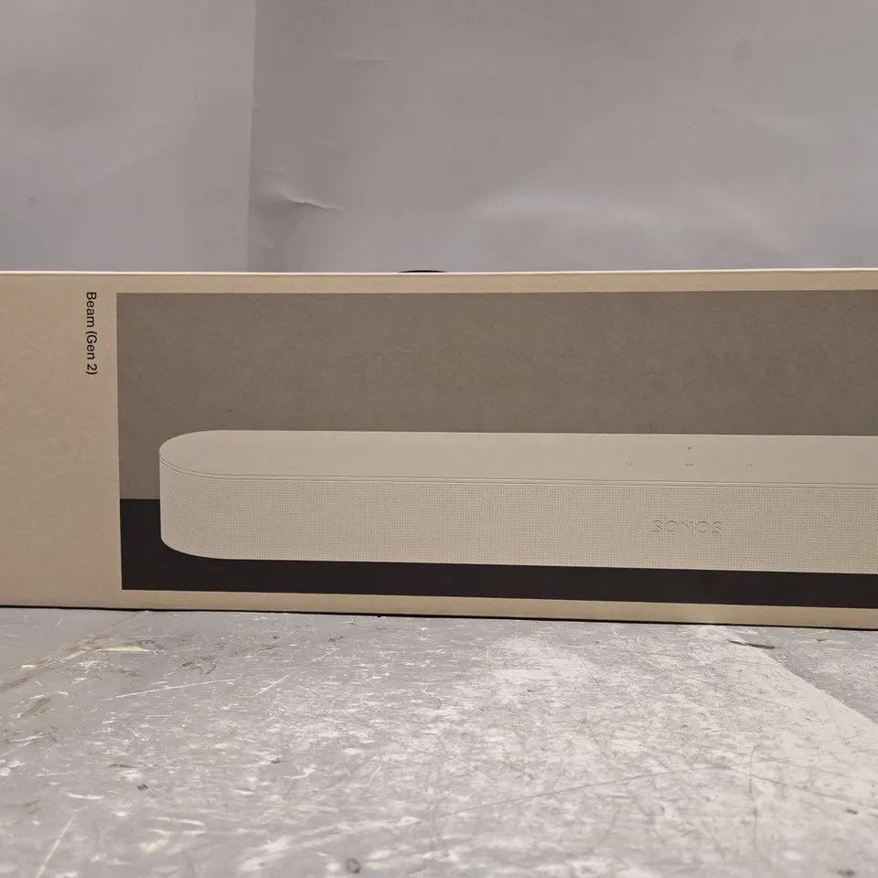 BOXED AND SEALED SONOS BEAM (GEN 2) SMART SOUNDBAR