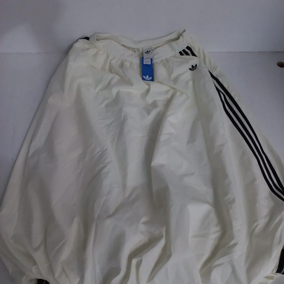 ADIDAS BALLOON SKIRT IN OFF WHITE - UK 10