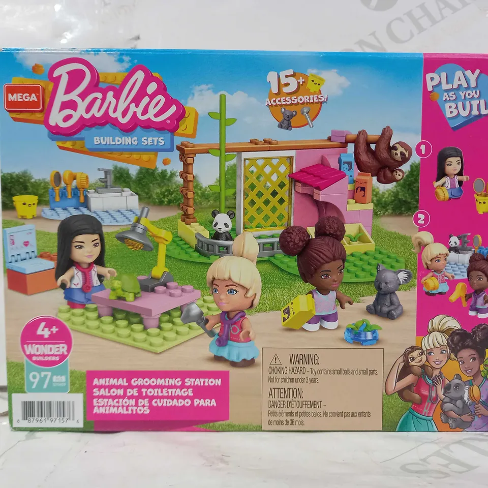 MEGA BARBIE BUILDING SETS - ANIMAL GROOMING STATION