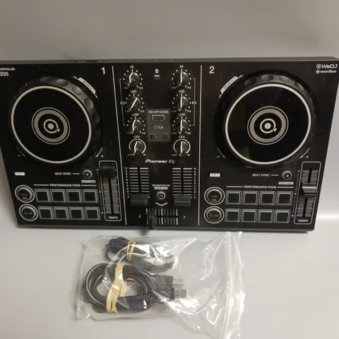 PIONEER DJ SMART DJ CONTROLLER DDJ-200 BLUETOOTH