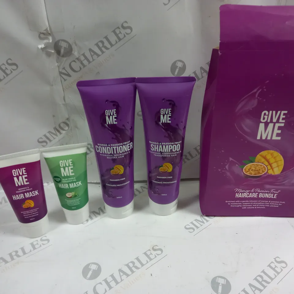 GIVE ME MANGO & PASSION FRUIT HAIRCARE BUNDLE