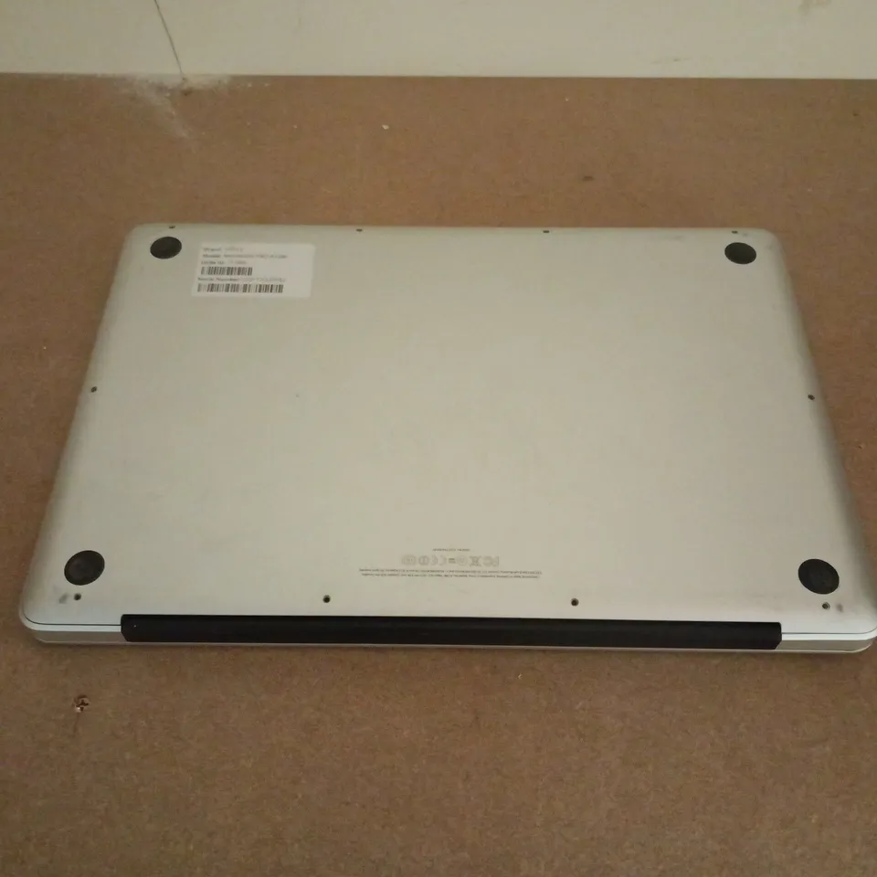 APPLE MACBOOK PRO MODEL A 1286