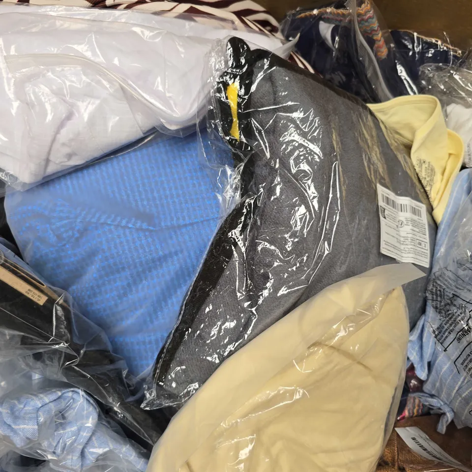 APPROXIMATELY 25 ASSORTED CLOTHING AND FASHION PRODUCTS IN VARIOUS STYLES AND SIZES - COLLECTION ONLY