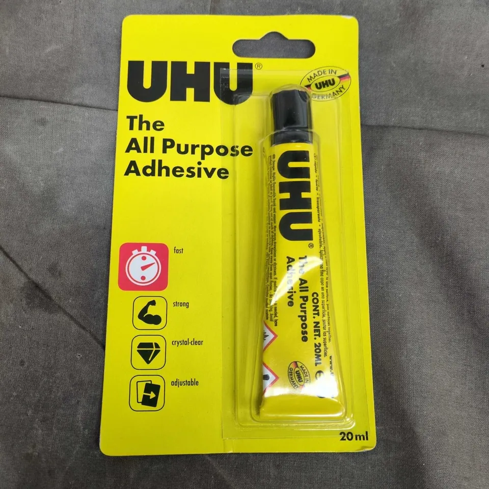 UHU THE ALL PURPOSE ADHESIVE 20 ML X3 