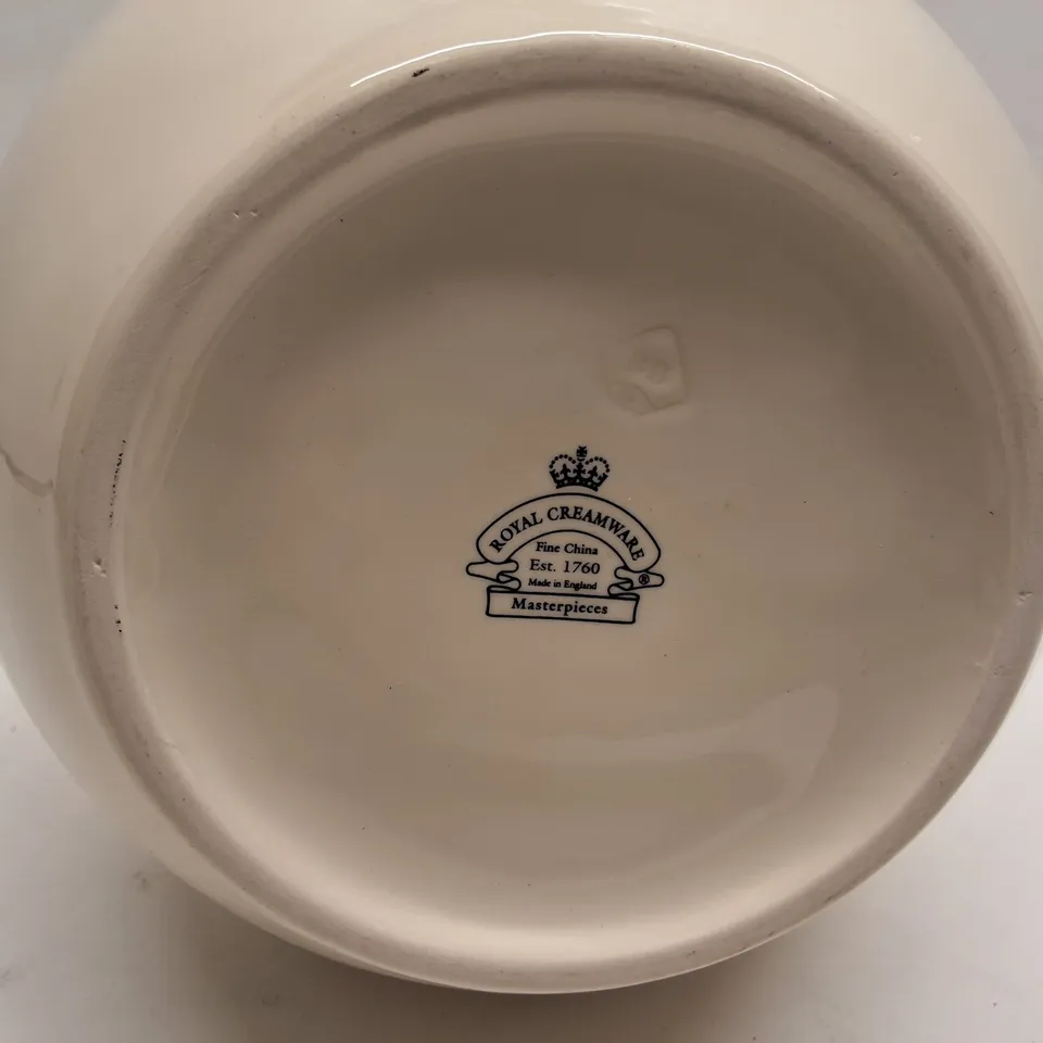 ROYAL CREAMWARE TEAPOT – MADE IN ENGLAND, MASTERPIECES