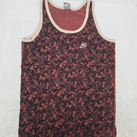 NIKE TANK TOP IN RED SIZE MEDIUM