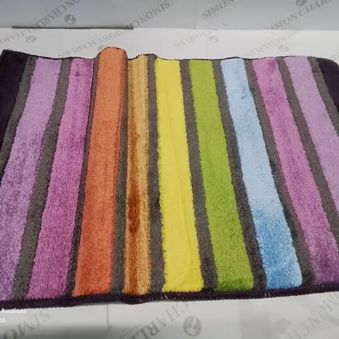 BRAND NEW PACO HOME 50X80 MULTICOLOURED BATH MAT
