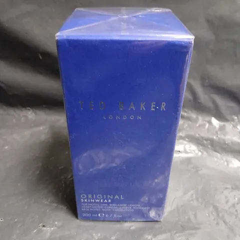 BOXED AND SEALED TED BAKER LONDON ORIGINAL SKINWEAR 200ML