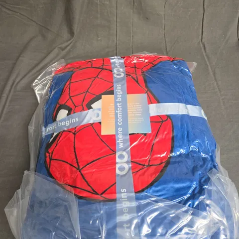 SEALED OODIE ADULT OVERSIZED HOODED BLANKET - SPIDERMAN