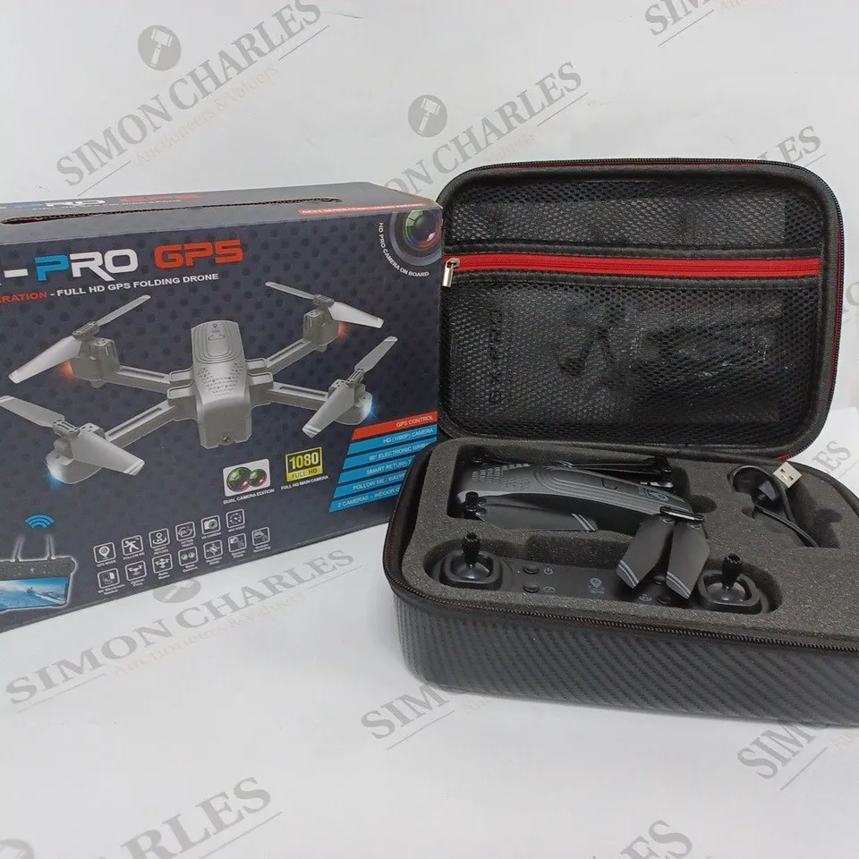 BOXED GX-PRO ULTRA HD PRO FOLDING DRONE 