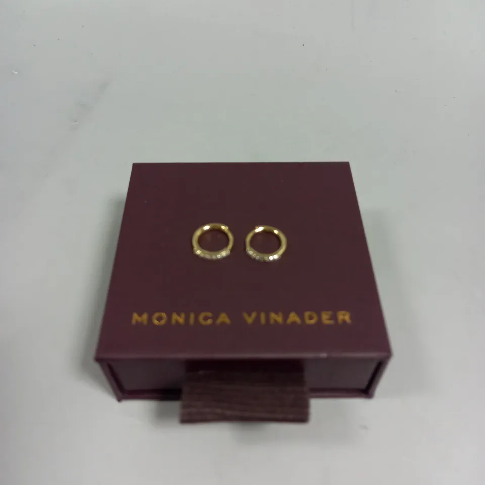 MOINCA VINADER RIVA MINI HOOP EARRINGS 