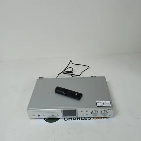 AUNA HIFI TUNER WITH DAB/FM/INTERNET RADIO – SILVER