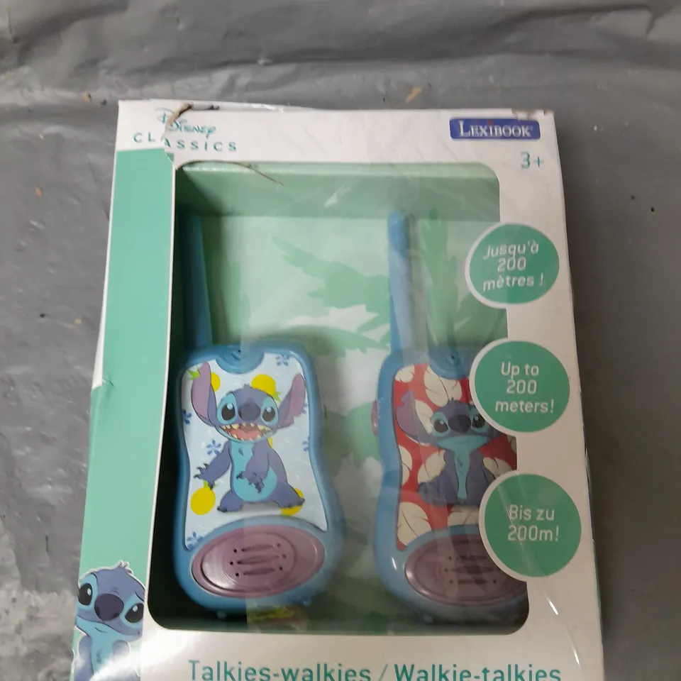 DISNEY CLASSICS STITCH WALKIE-TALKIES