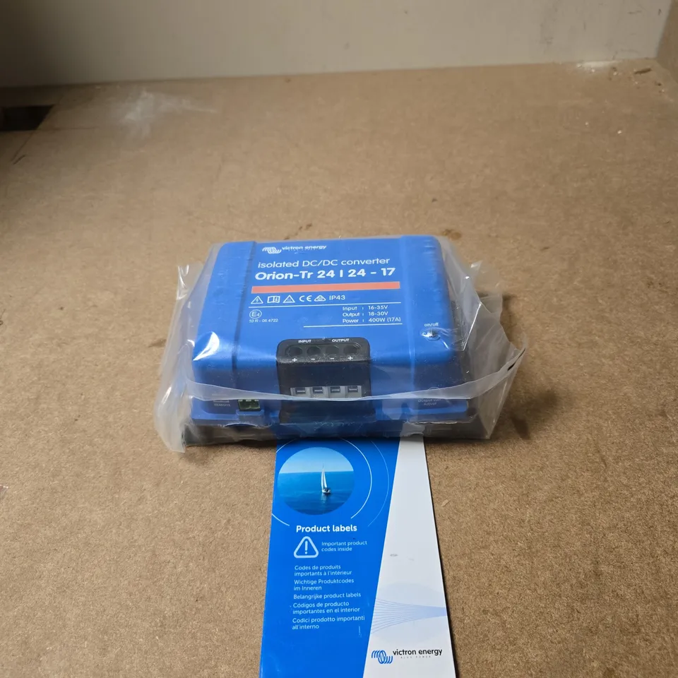 VICTRON ISOLATED DC/DC CONVERTER ORION-TR 24 24 -17 BOXED