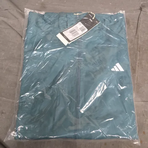 BAGGED ADIDAS WINDBREAKER IN GREEN - UK SMALL