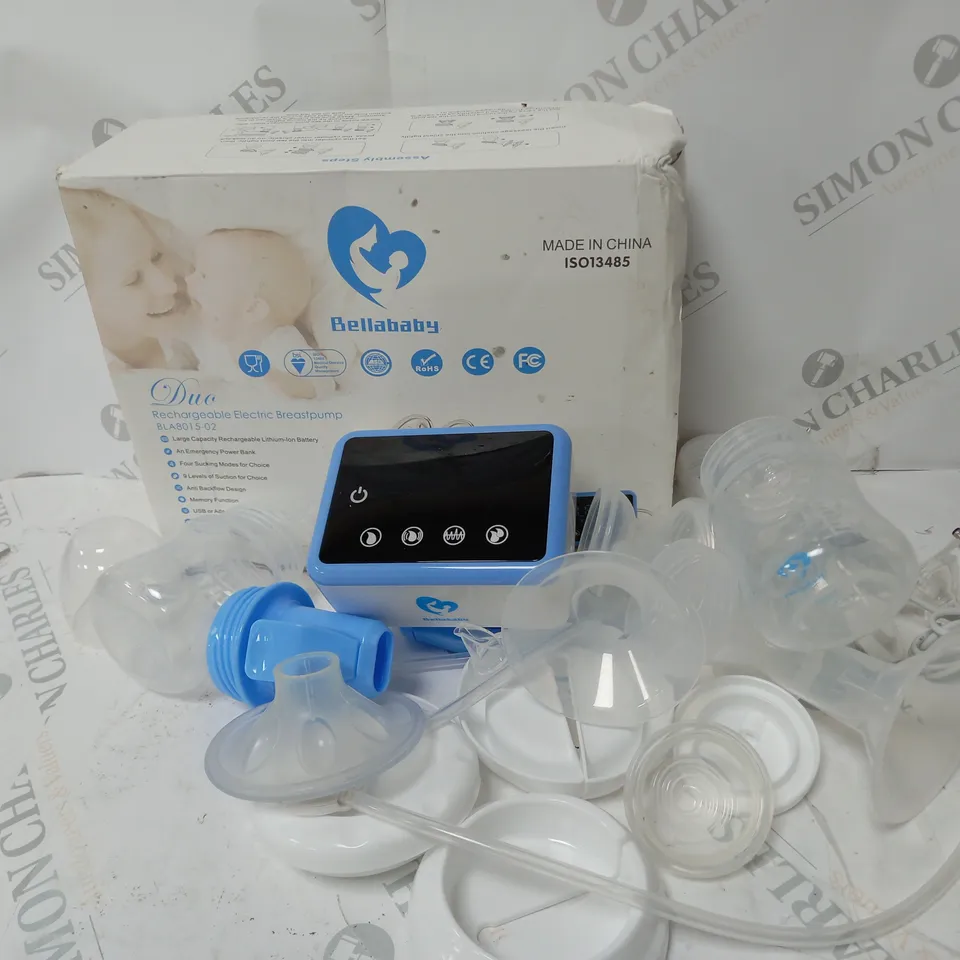 BOXED BELLABABY RECHARGEABLE BREAST PUMP 