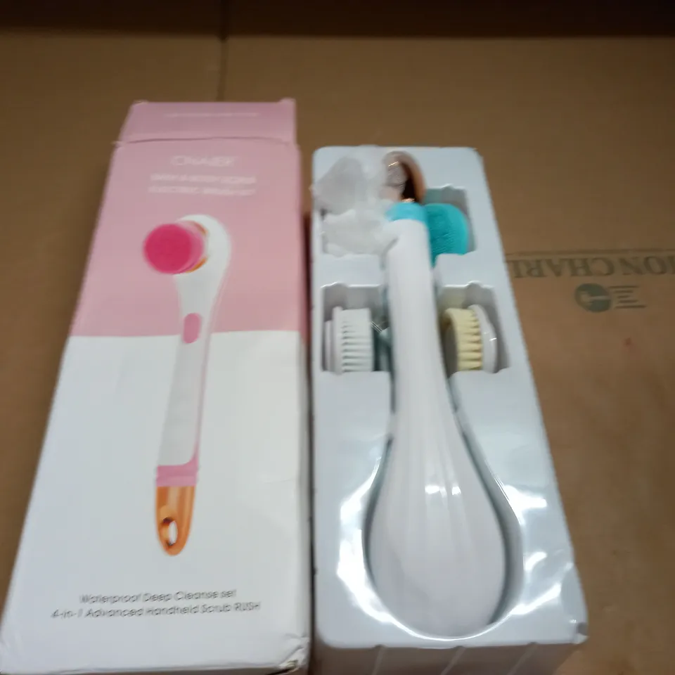 WATERPROOF DEEP CLEANSE HANDHELD BRUSH SET