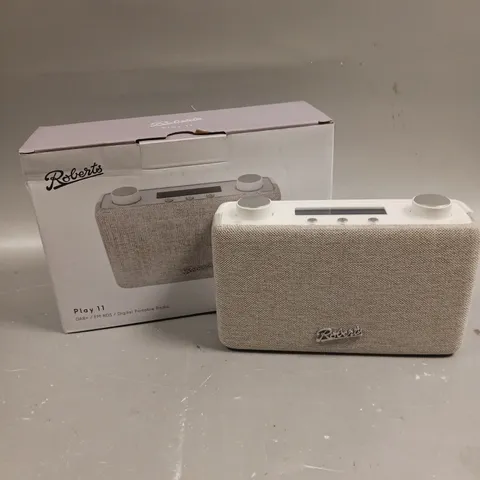 BOXED ROBERTS PLAY 11 DAB+ PORTABLE RADIO