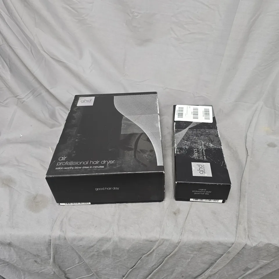 GHD DRY AND STYLE SET - AIR PROFESSIONAL HAIR DRYER AND ORIGINAL PROFESSIONAL STYLER RRP £248