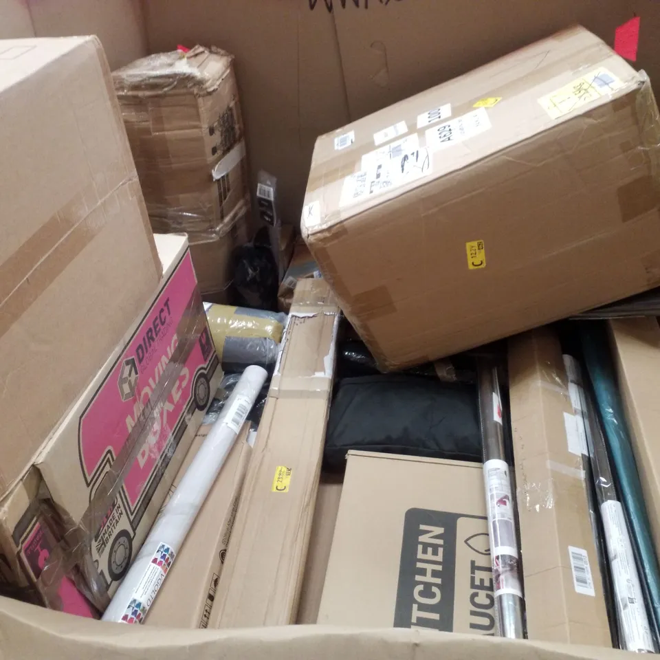 PALLET CONTAINING ASSORTED PRODUCTS INCLUDING AIR COOLER, PRESSURE WASHER, ELECTRIC FLOOR HEATING SYSTEM, LED CEILING LIGHT, BULLETIN BOARD & HOT WIRE FOAM CUTTER