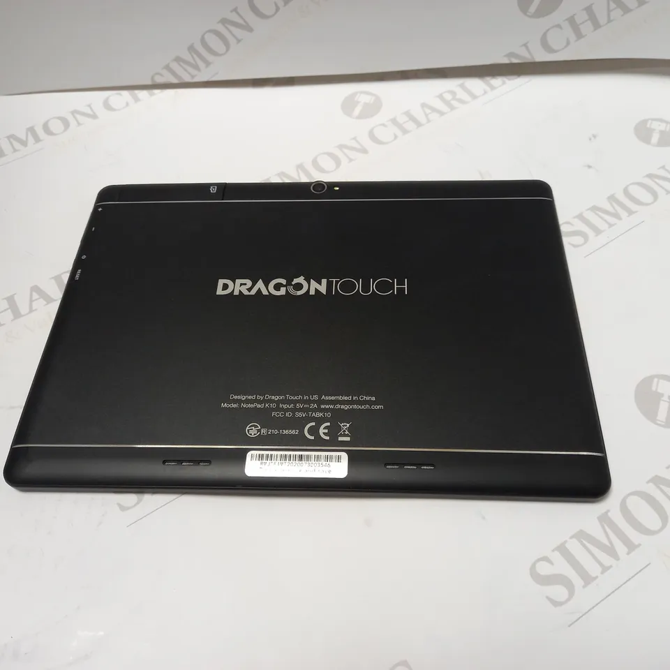 DRAGON TOUCH NOTEPAD K10 TABLET PC