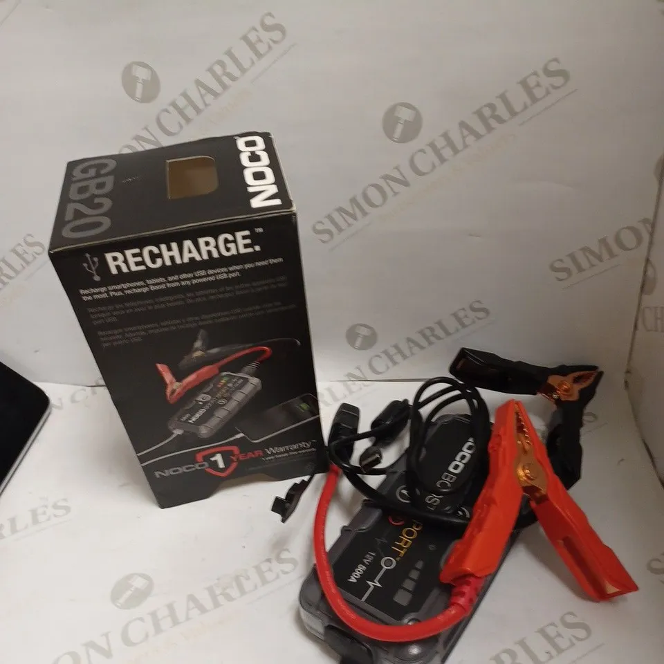 NOCO GB20 JUMP STARTER 