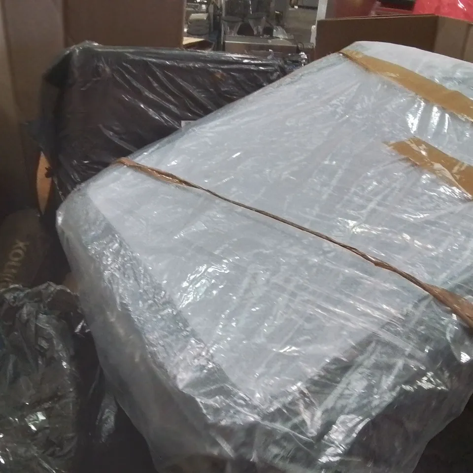 PALLET OF ASSORTED HOUSEHOLD GOODS AND PRODUCTS TO INCLUDE;HEATED THROW,GOVEE FLOOR LAMP,TRAY