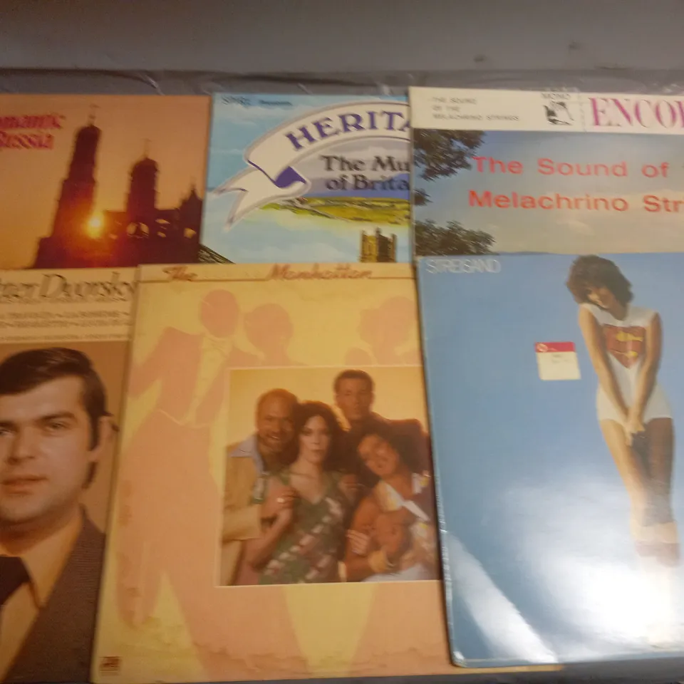 LOT OF APPROXIMATELY 38 ASSORTED VINYLES TO INCLUDE BASIC INSTINCT 3 AND NELSON RIDDLE