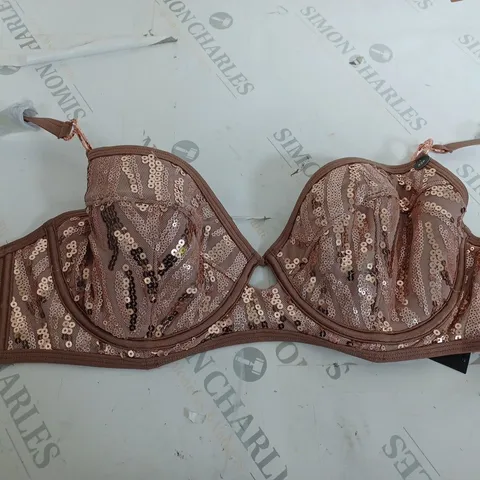 ANN SUMMERS PINK GLITTER BRA UK - 32F