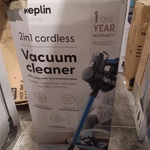 BOXED KEPLIN 2IN1 CORDLESS VACUUM CLEANER 