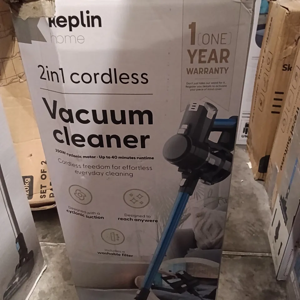 BOXED KEPLIN 2IN1 CORDLESS VACUUM CLEANER 