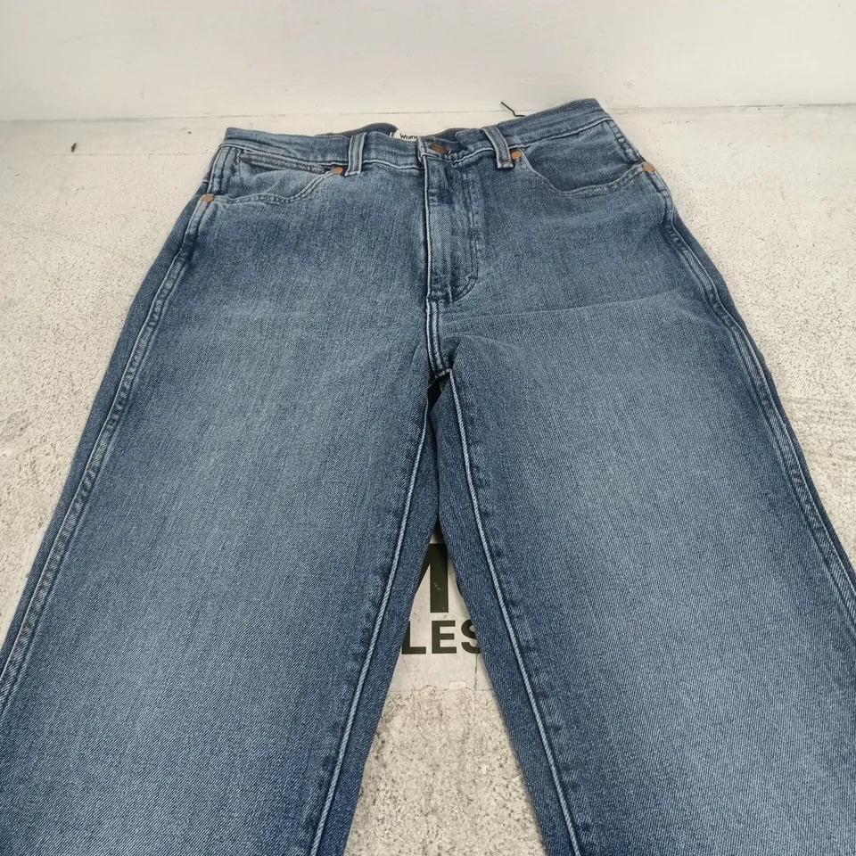 WRANGLER WOMEN'S JEANS – HIGH RISE STRAIGHT, 28/34 (UK 10)